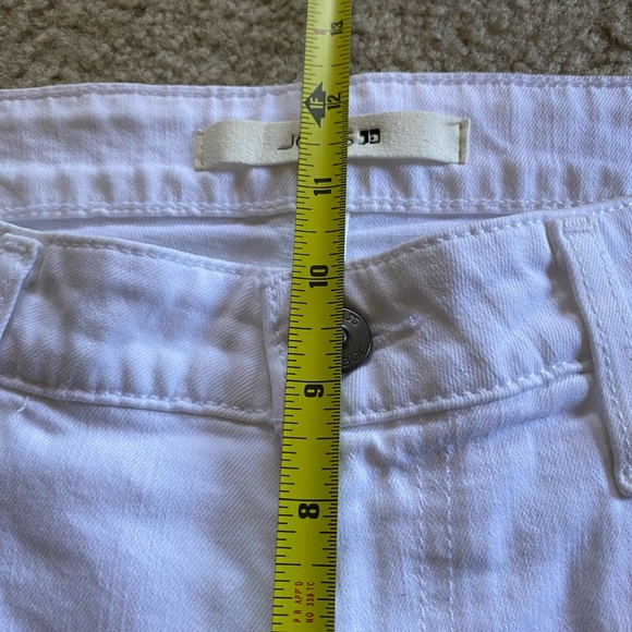NWOT Joes Distressed White Capris - Picture 4 of 8